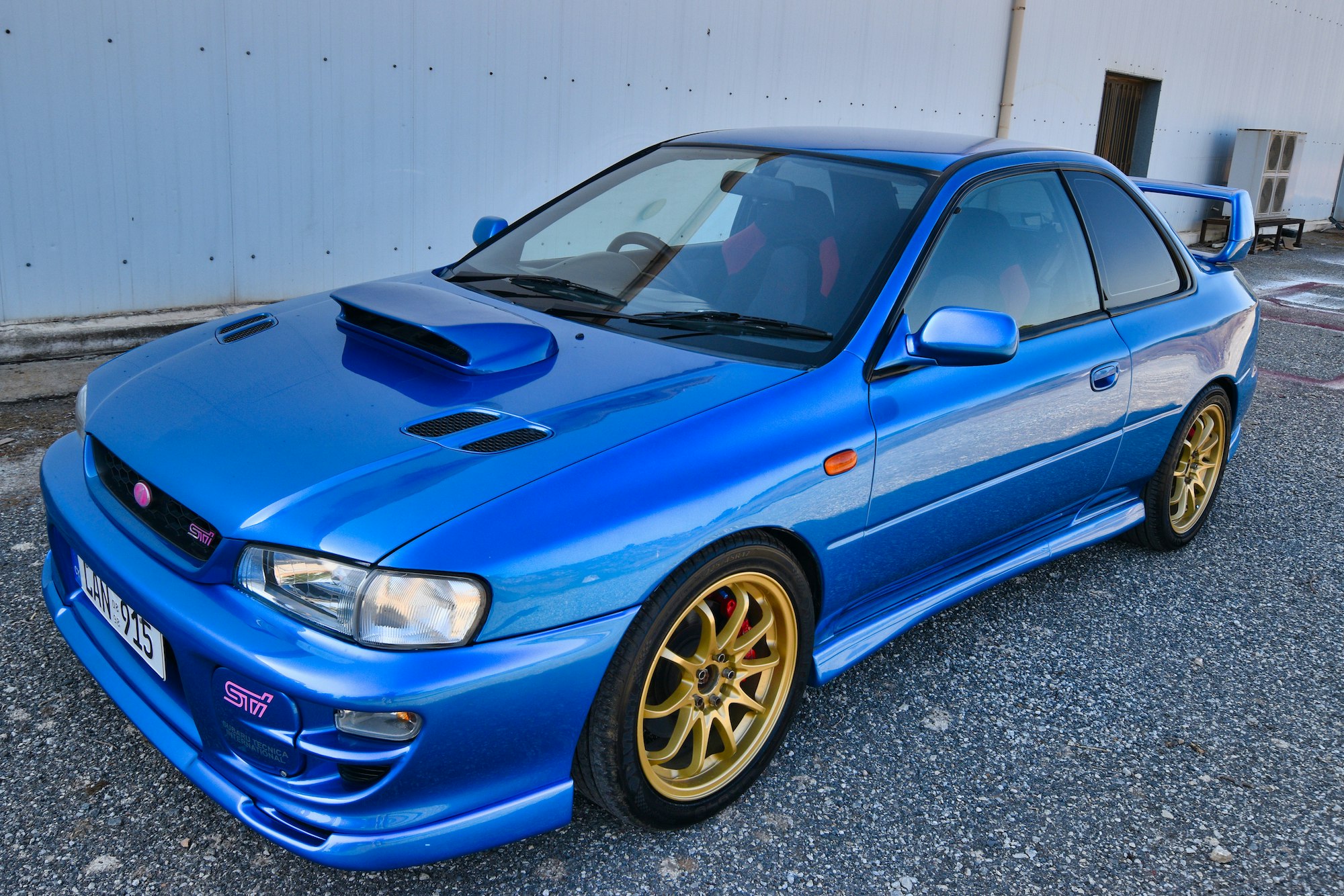 Fits SUBARU IMPREZA WRX STI 98-03 accoudoir couverture L blue st Fits SUBARU IMPREZA WRX STI 98-03 accoudoir couverture L blue st